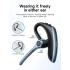HOCO E90 Single Earbud ENC Noise Reduction Glandular Earbud with Two Microphones, up to 23 Hour Play Time. HI-FI Audio, Black